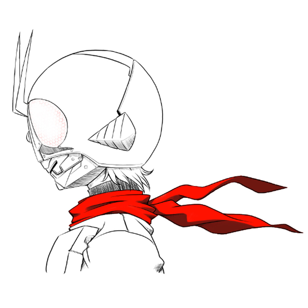 ArtStation - Drawing Shin Kamen Rider ver 2.0.