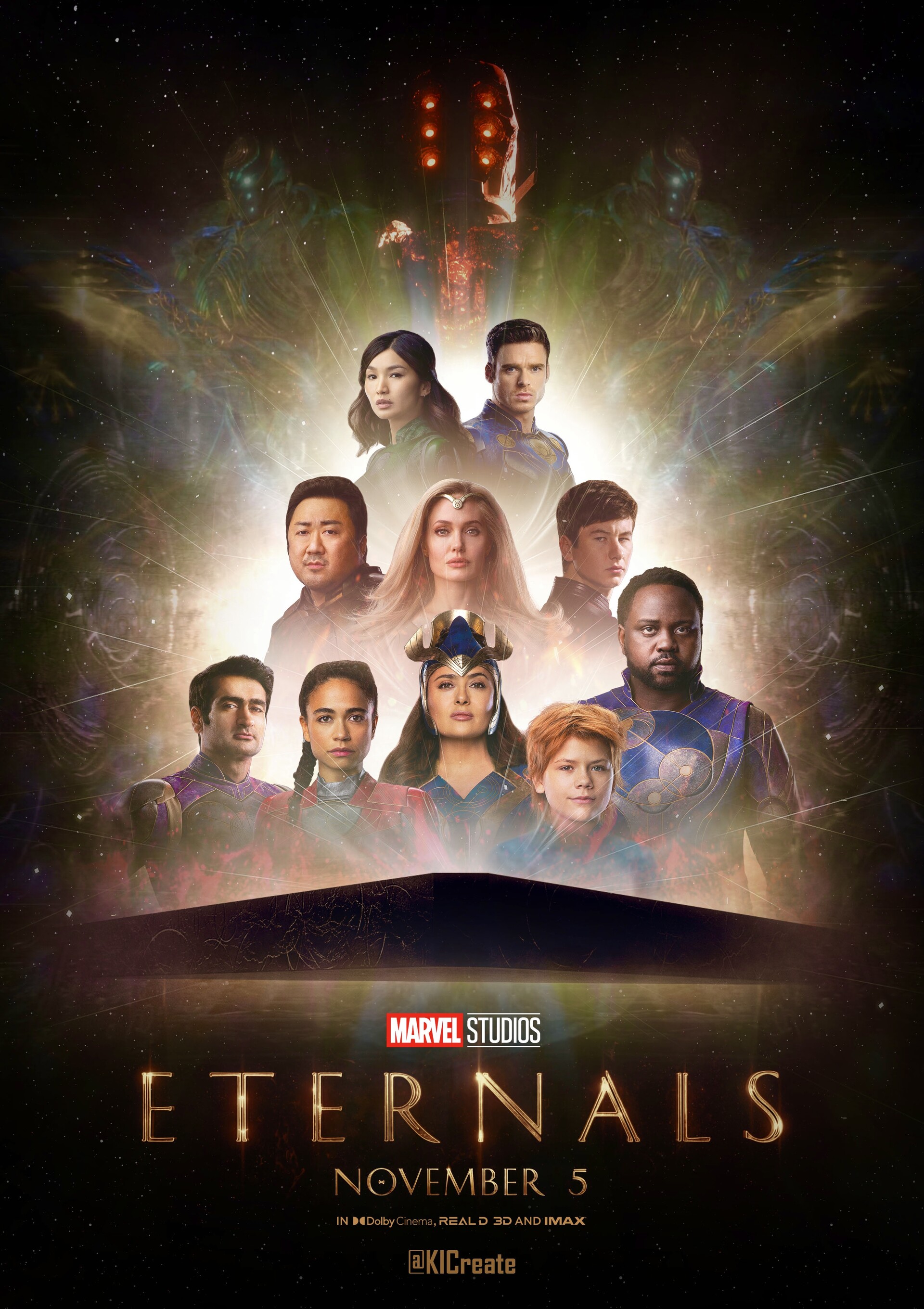 Eternals (2021) English 720p HDRip x264 AAC 5.1 ESubs [1.2GB] Full Hollywood Movie