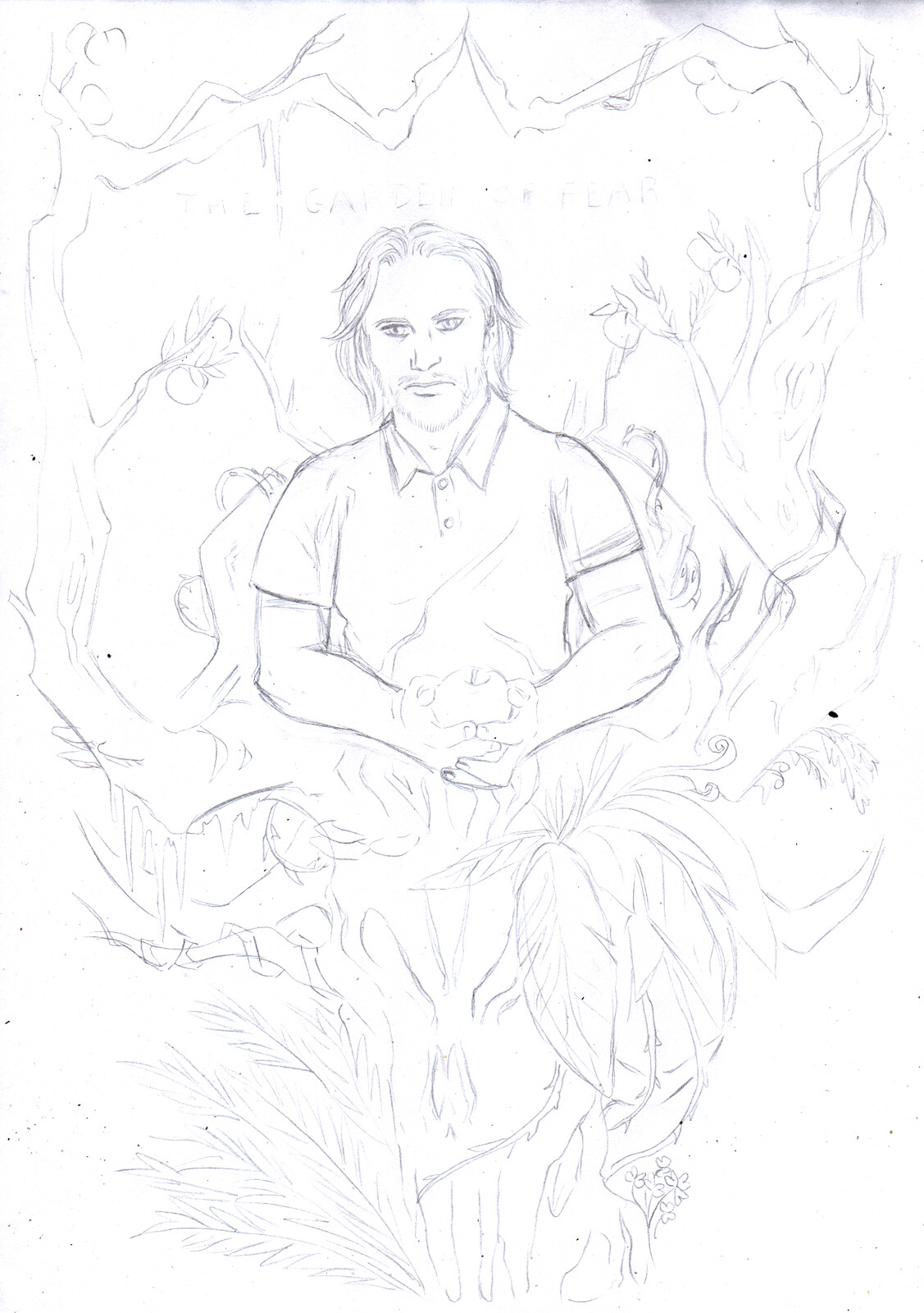 WIP 1 - Pencil sketch