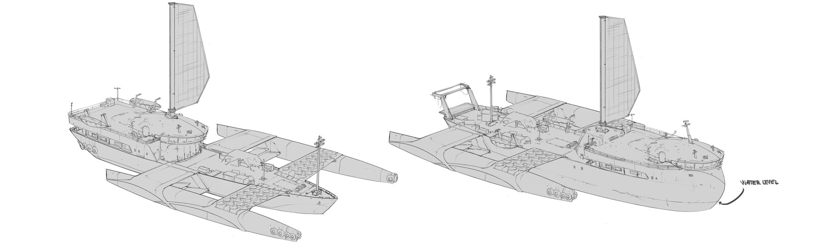 RaftBoat sketches