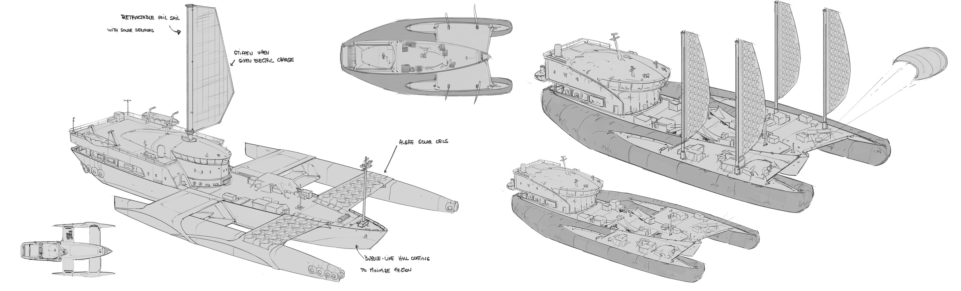RaftBoat sketches