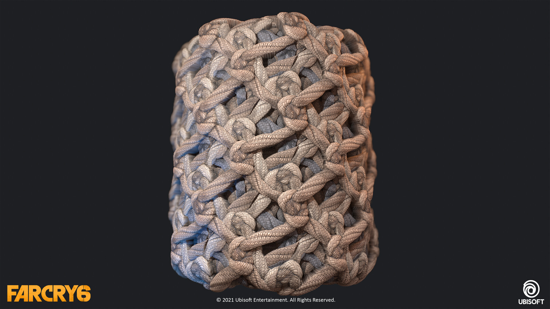 Lewis Labram - Far Cry 6 - Tiling Rope Netting