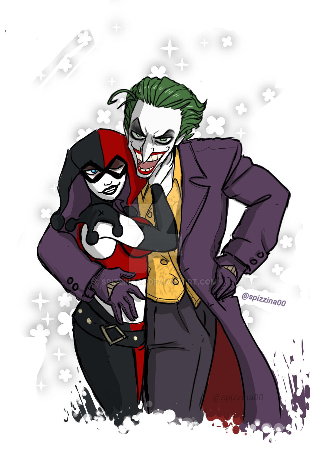 ArtStation - Joker and Harley Quinn