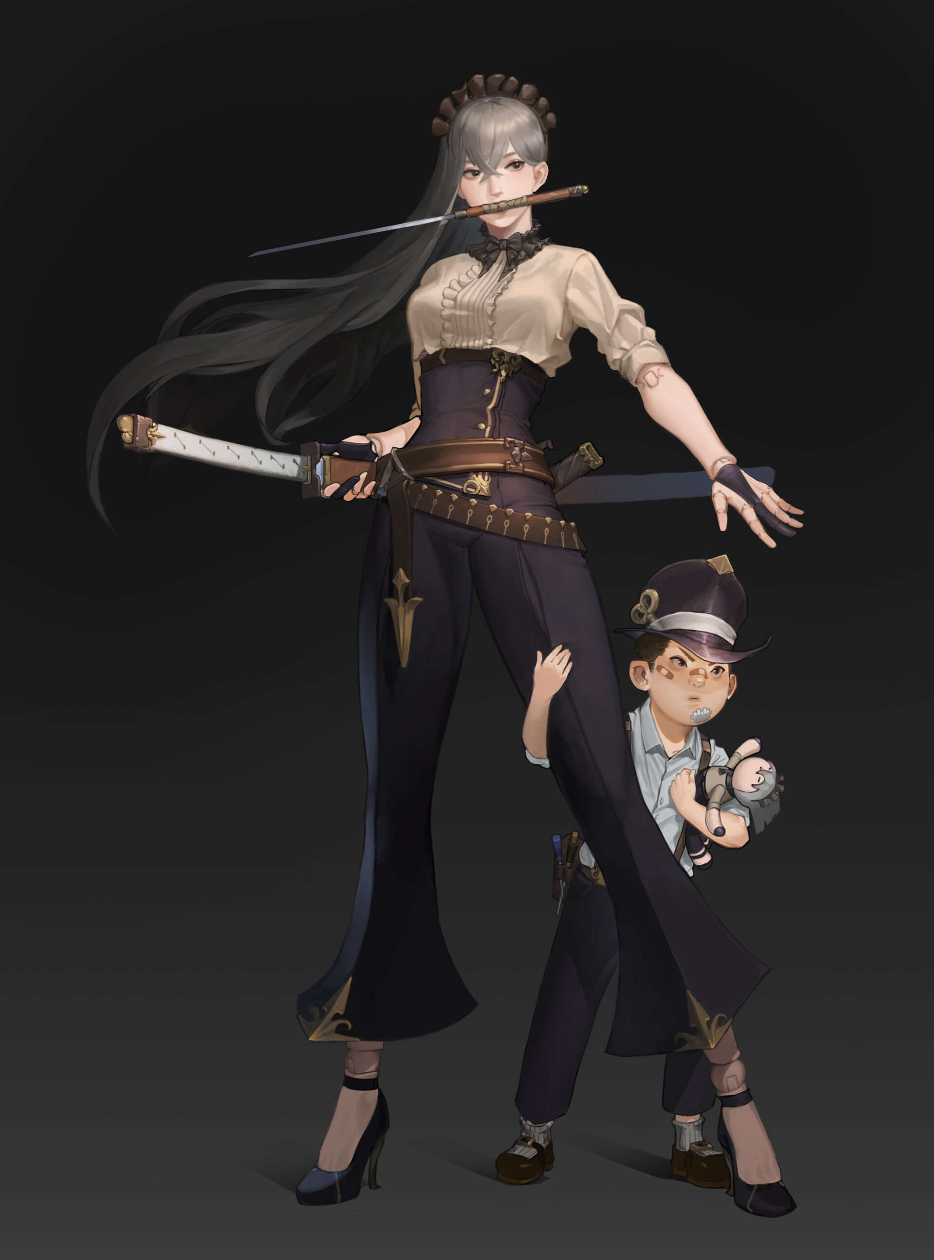 ArtStation A young doll maker doll