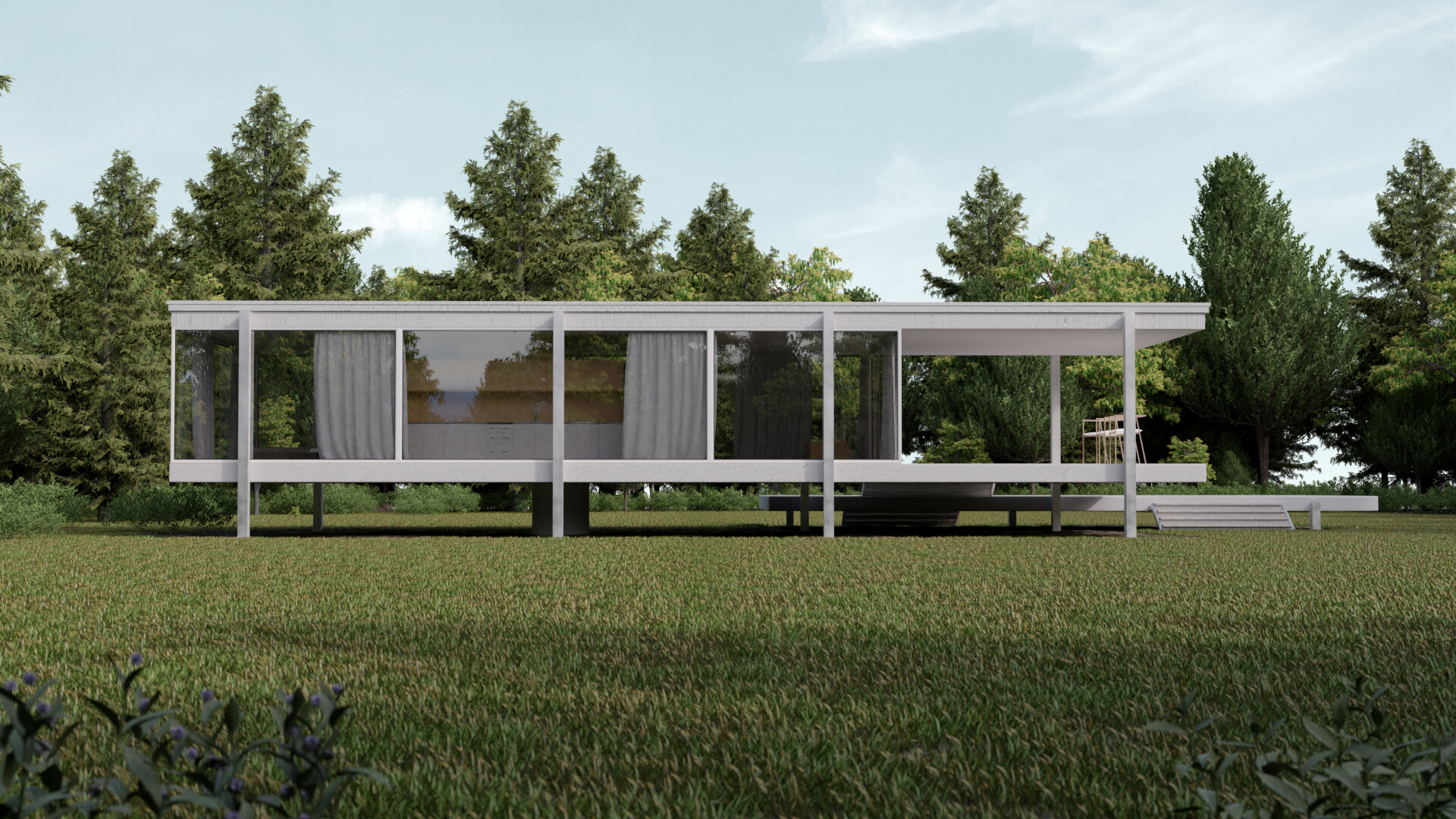 ArtStation Farnsworth House
