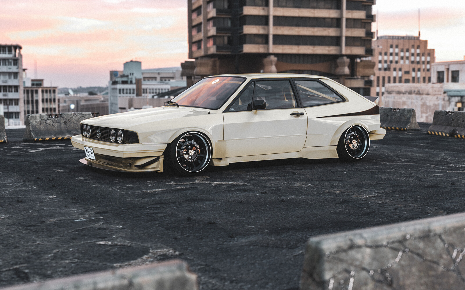Scirocco MK 2 для гонок