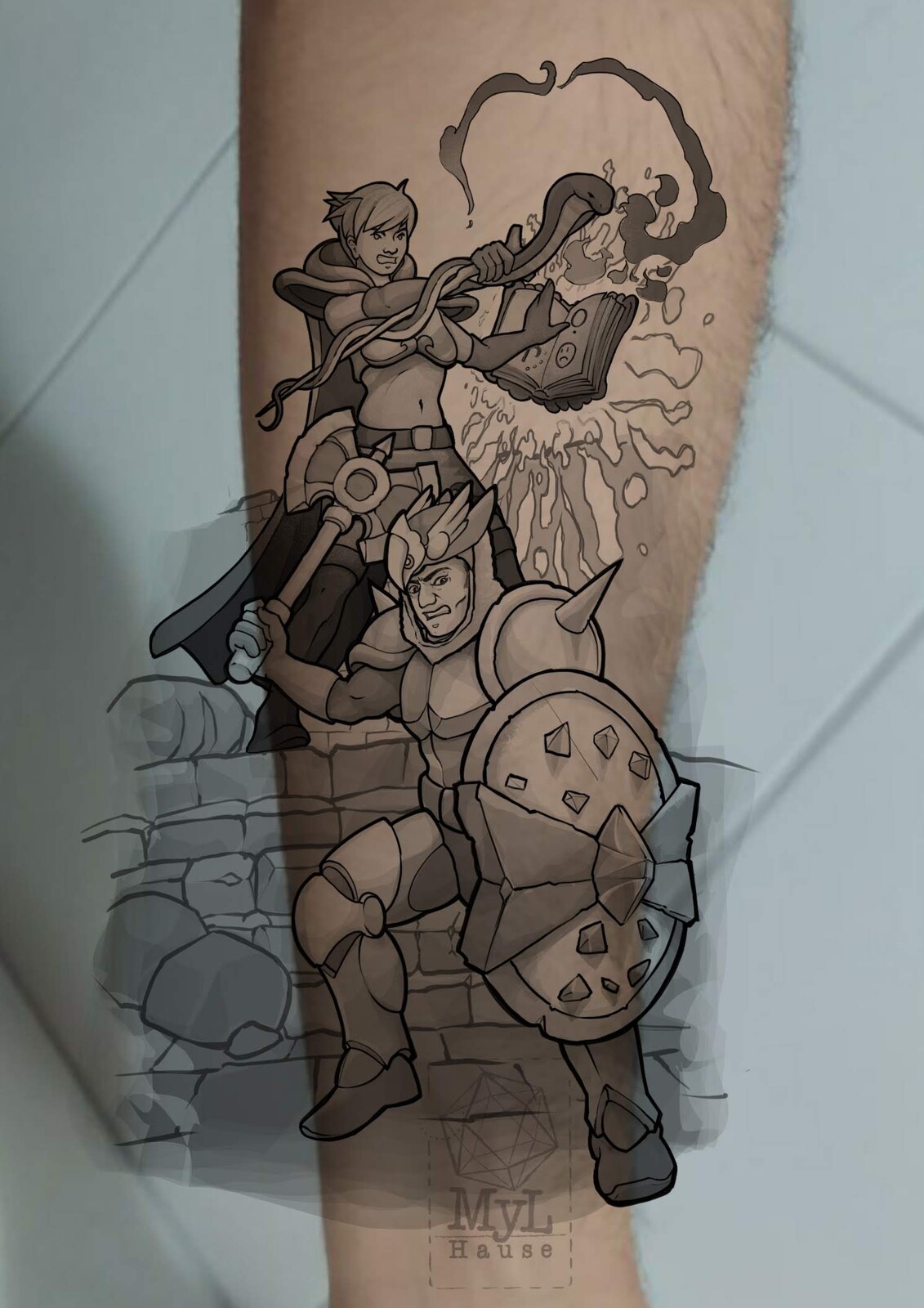 X2 Party Tattoo study