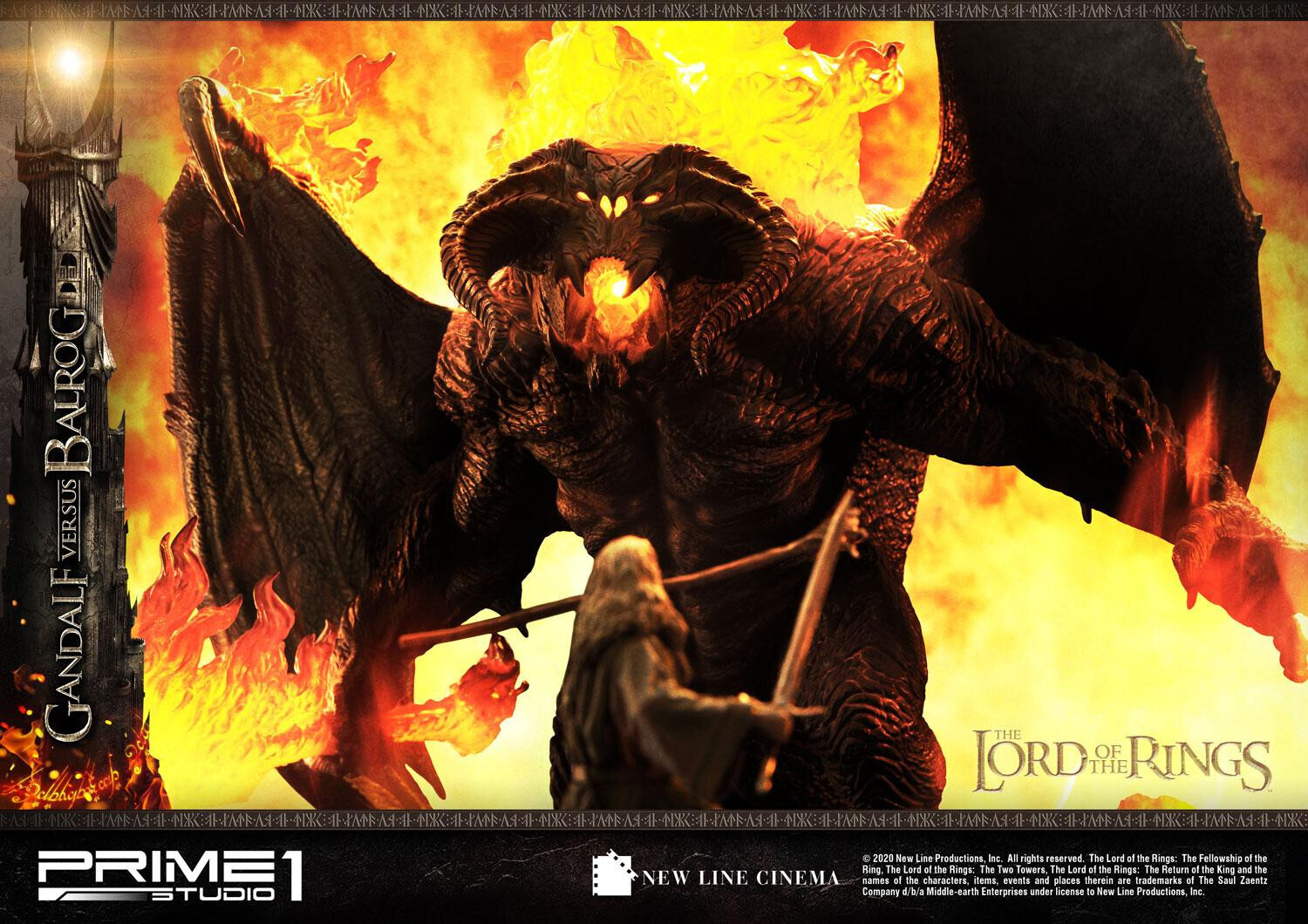 Prime 1 Studio - Gandalf Versus Balrog : The Lord of the Rings