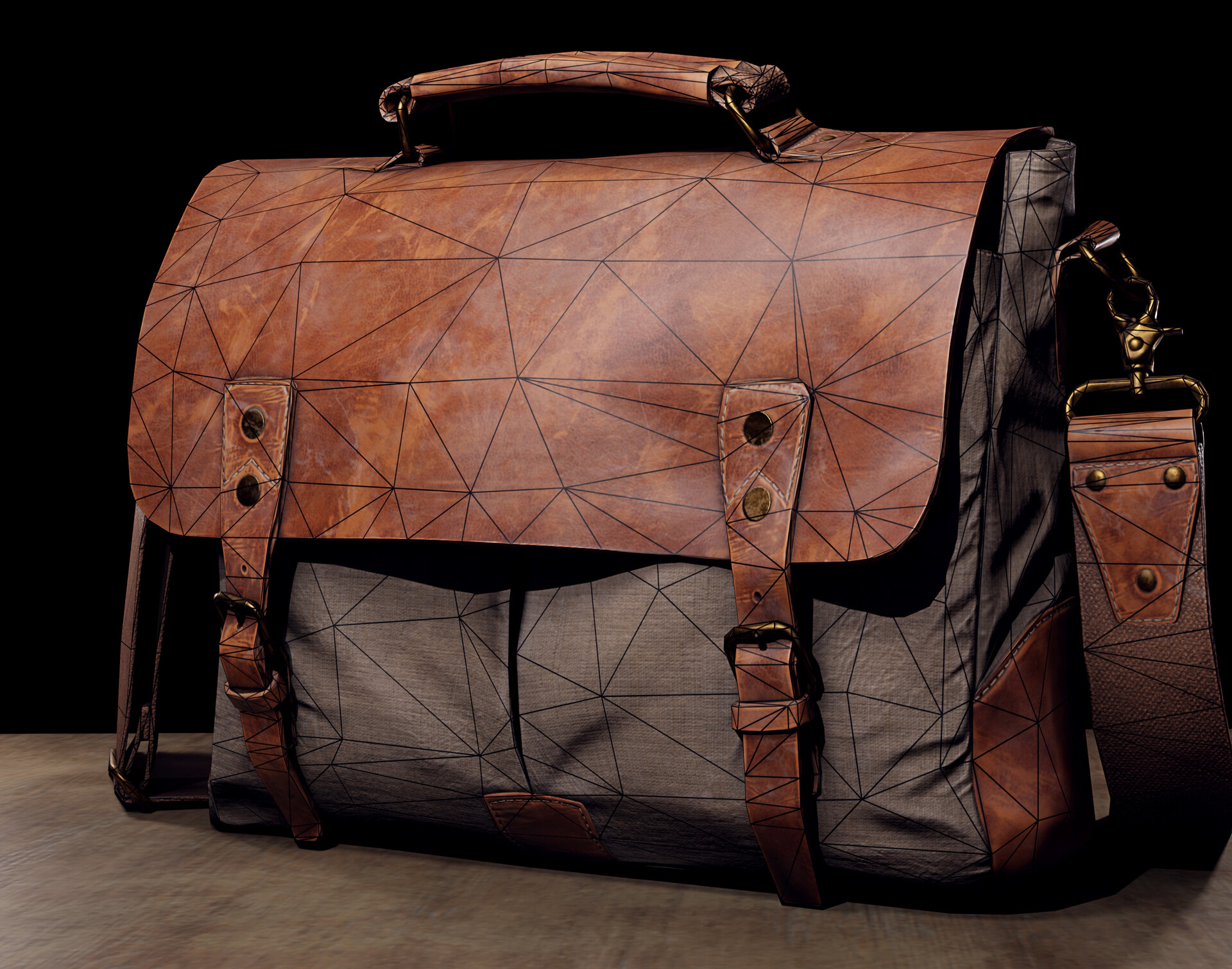 Espresso Brown Leather Shoulder Bag with 3 Inner Pockets - Goa Style |  NOVICA