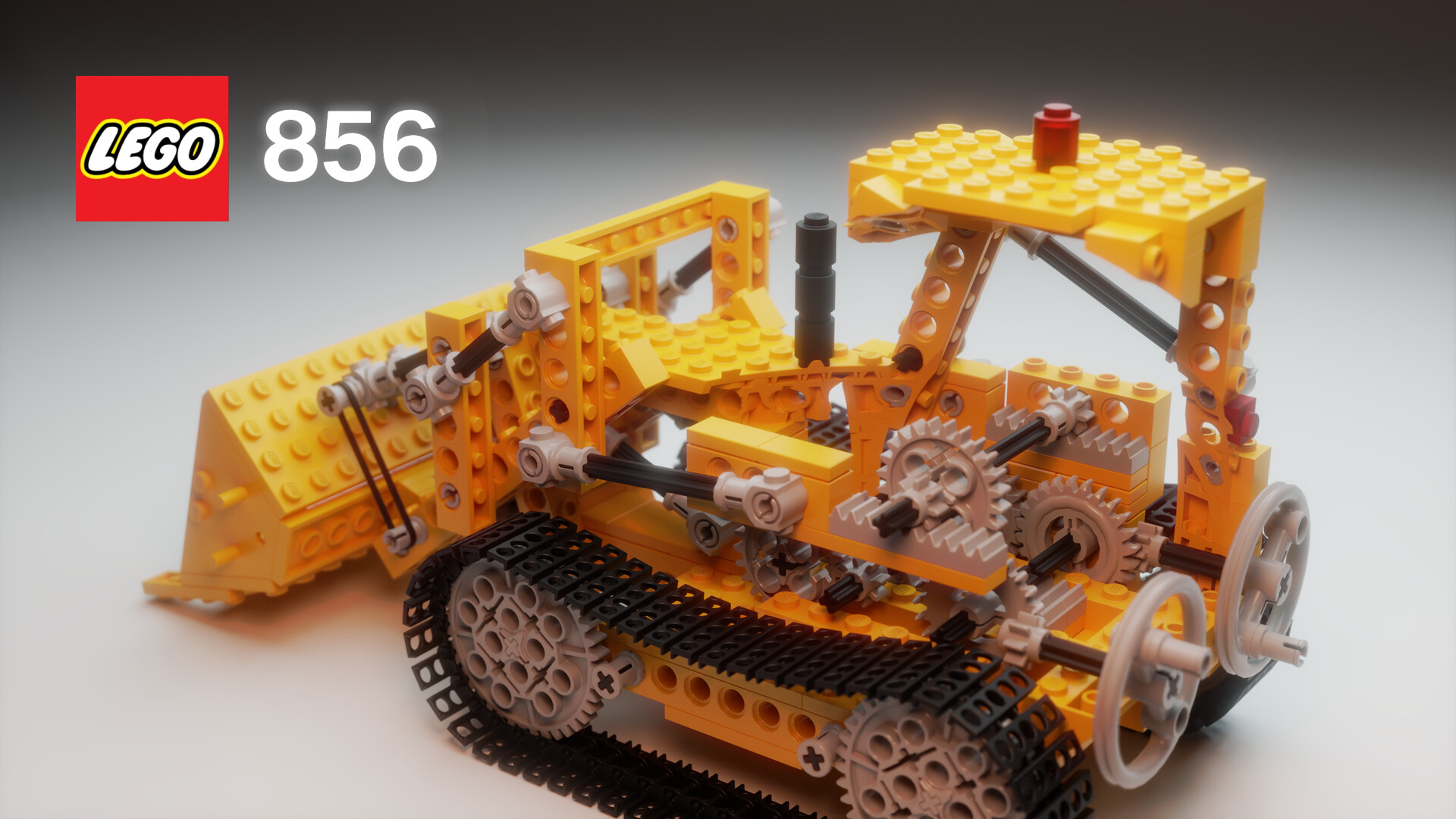 ingen forbindelse Tordenvejr detail ArtStation - Lego 856 - Bulldozer
