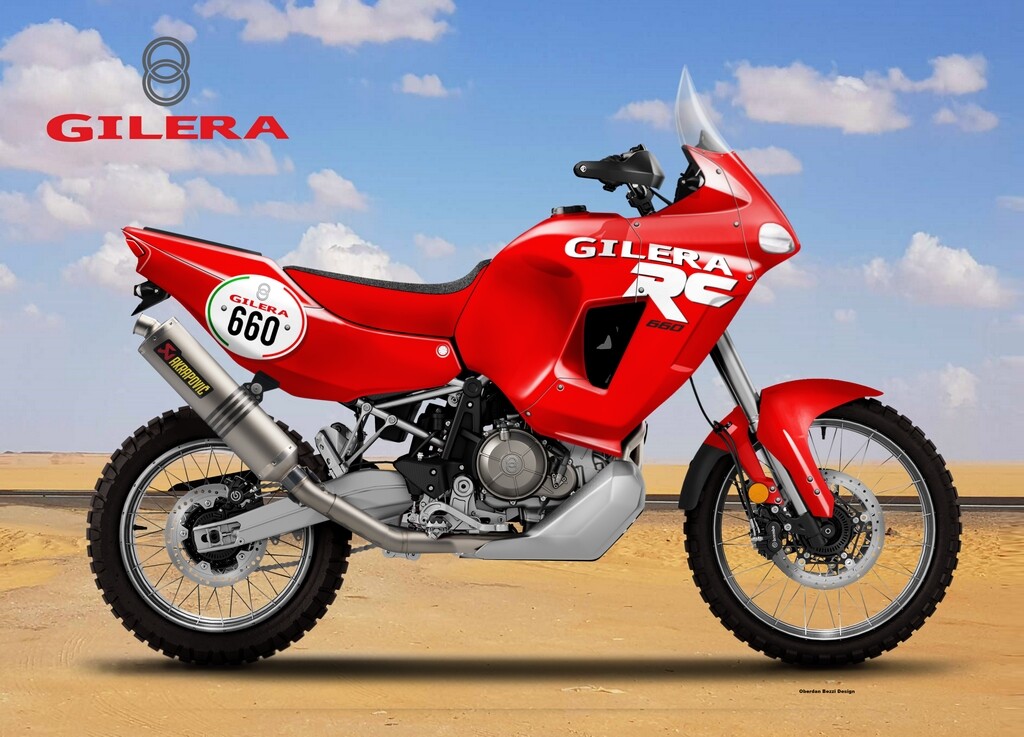 GILERA RC 660 RALLY CONCEPT
