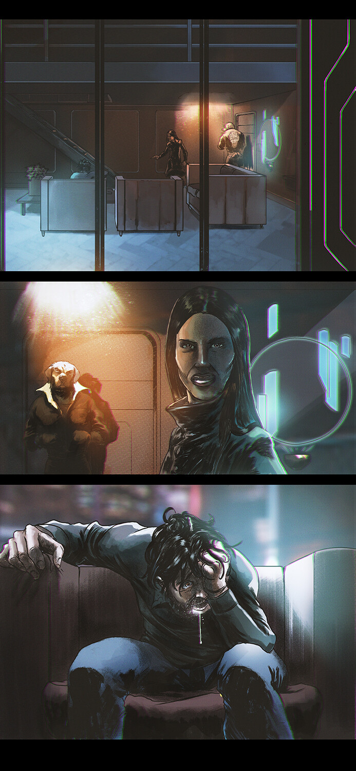 Art and inks by me and colors by Iago Nova for Wardogs Chronicles #5