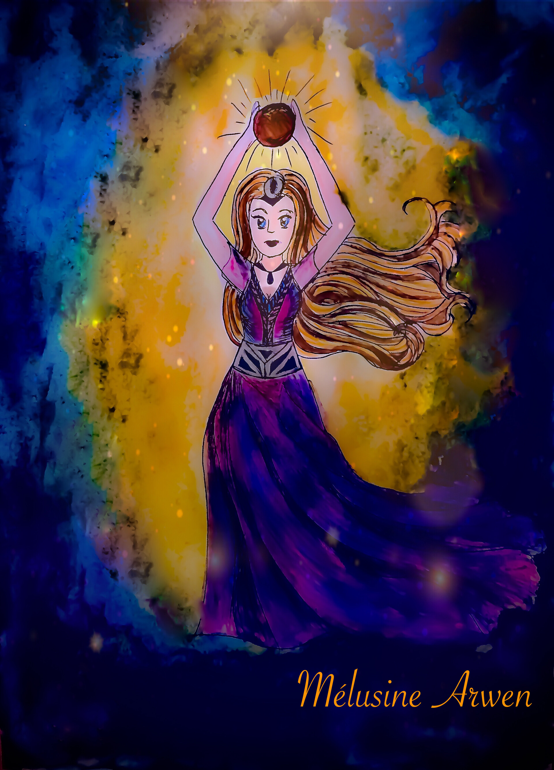 Artstation Magicienne Facon Manga