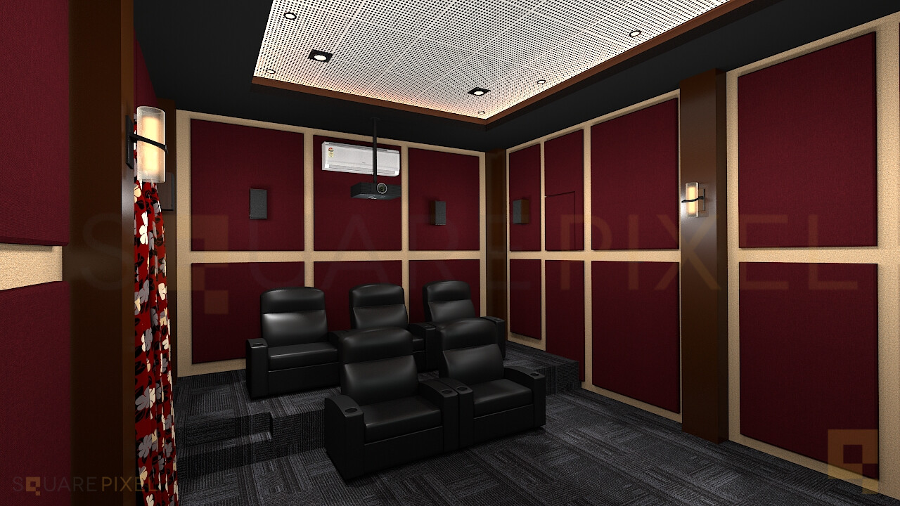 ArtStation Home Theatre Room