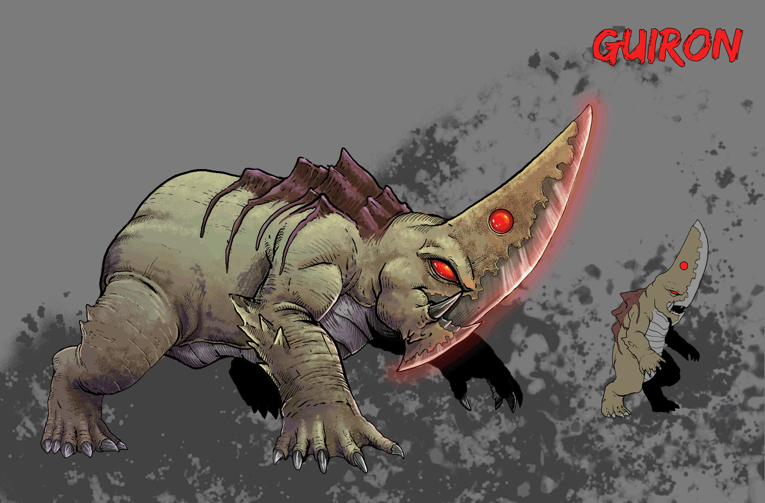 Eric Rose - Gamera Series Redesigns