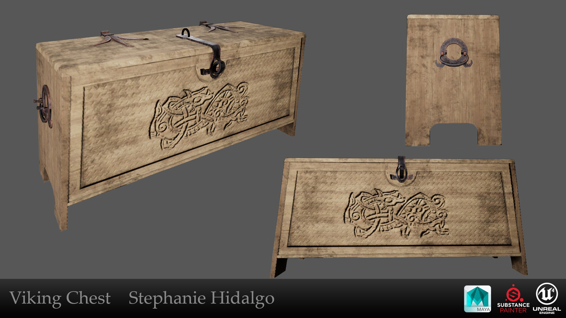 ArtStation Viking Chest