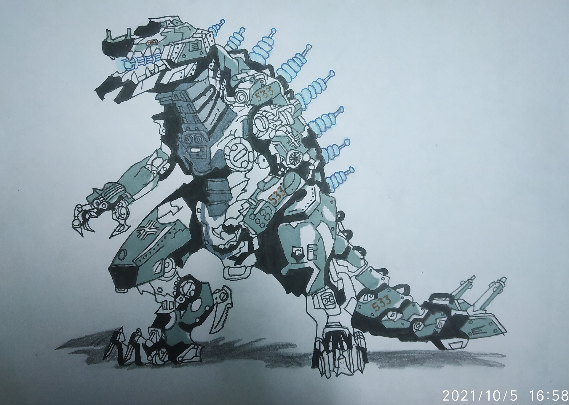 ArtStation Mecha Godzilla