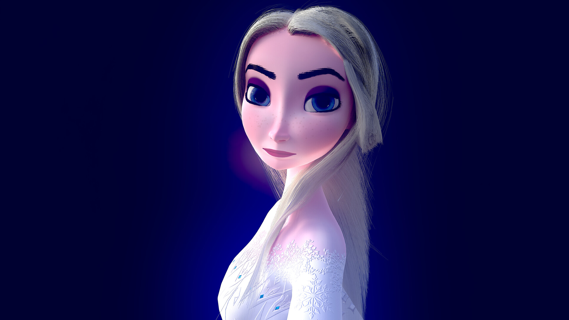 ArtStation Elsa from FROZEN 2