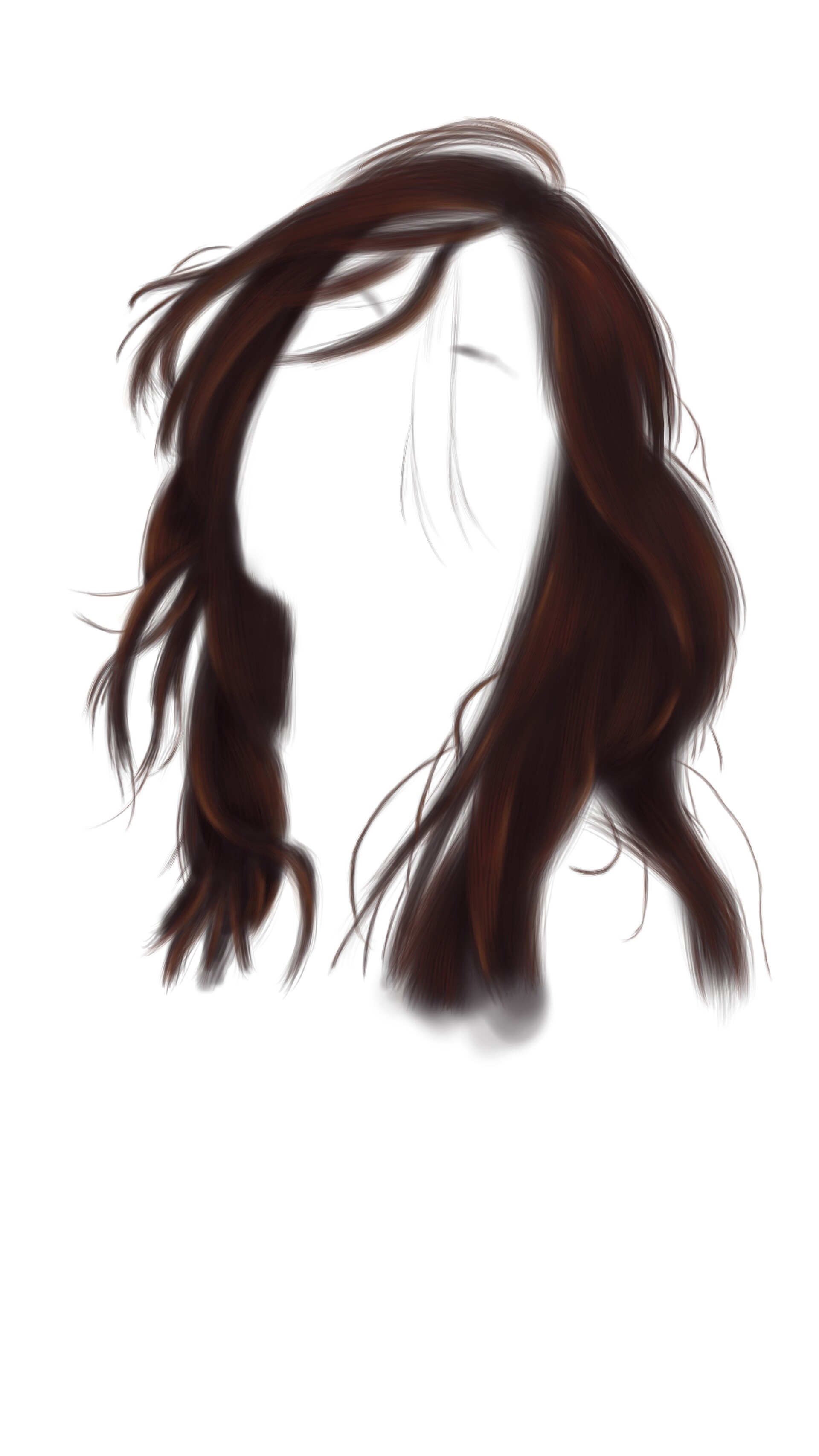 ArtStation - Cabello realista - 7 horas