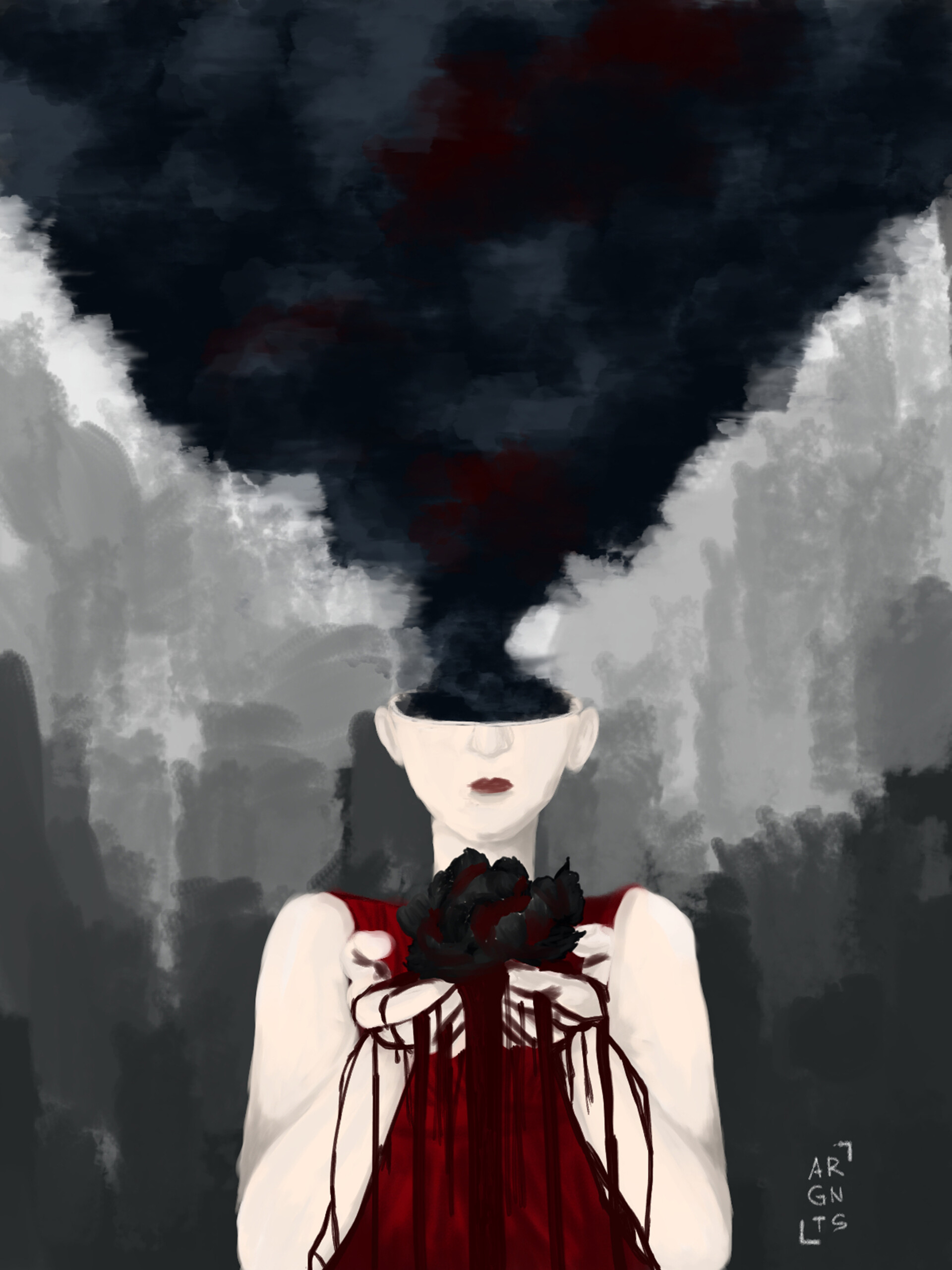 ArtStation Mental Health Issues chp.Overthinking