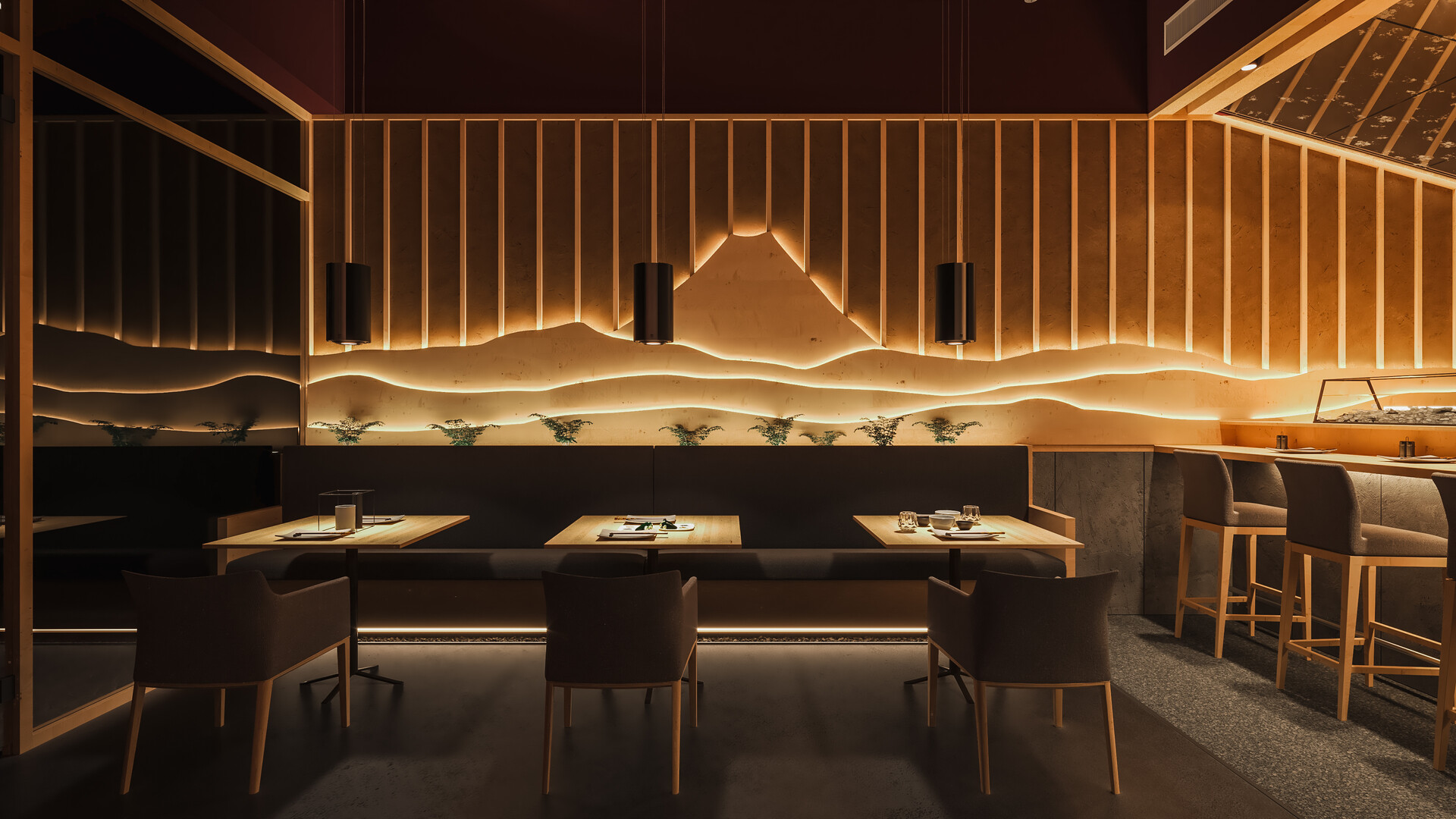 24+ Modern Sushi Restaurant Design