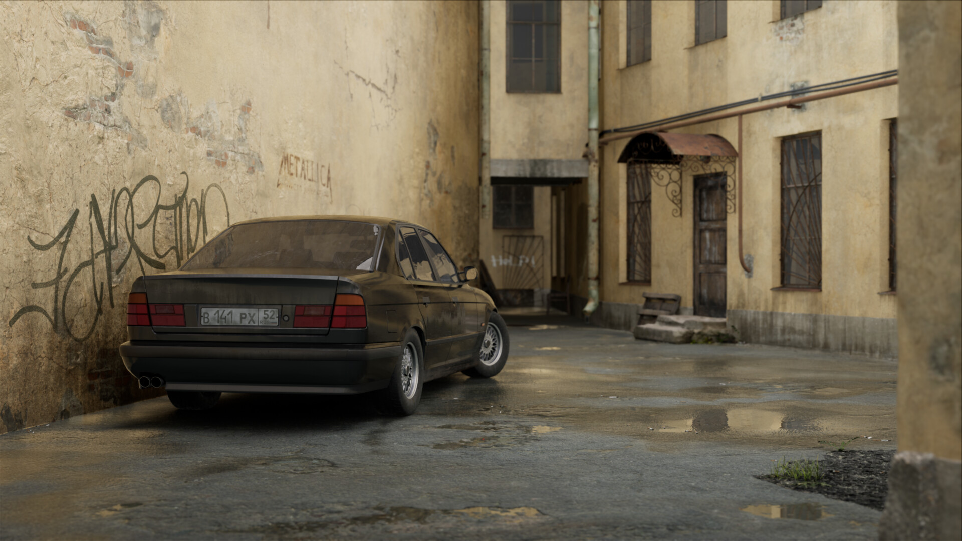 ArtStation - Unreal Engine 4 / St. Petersburg 90apos;s