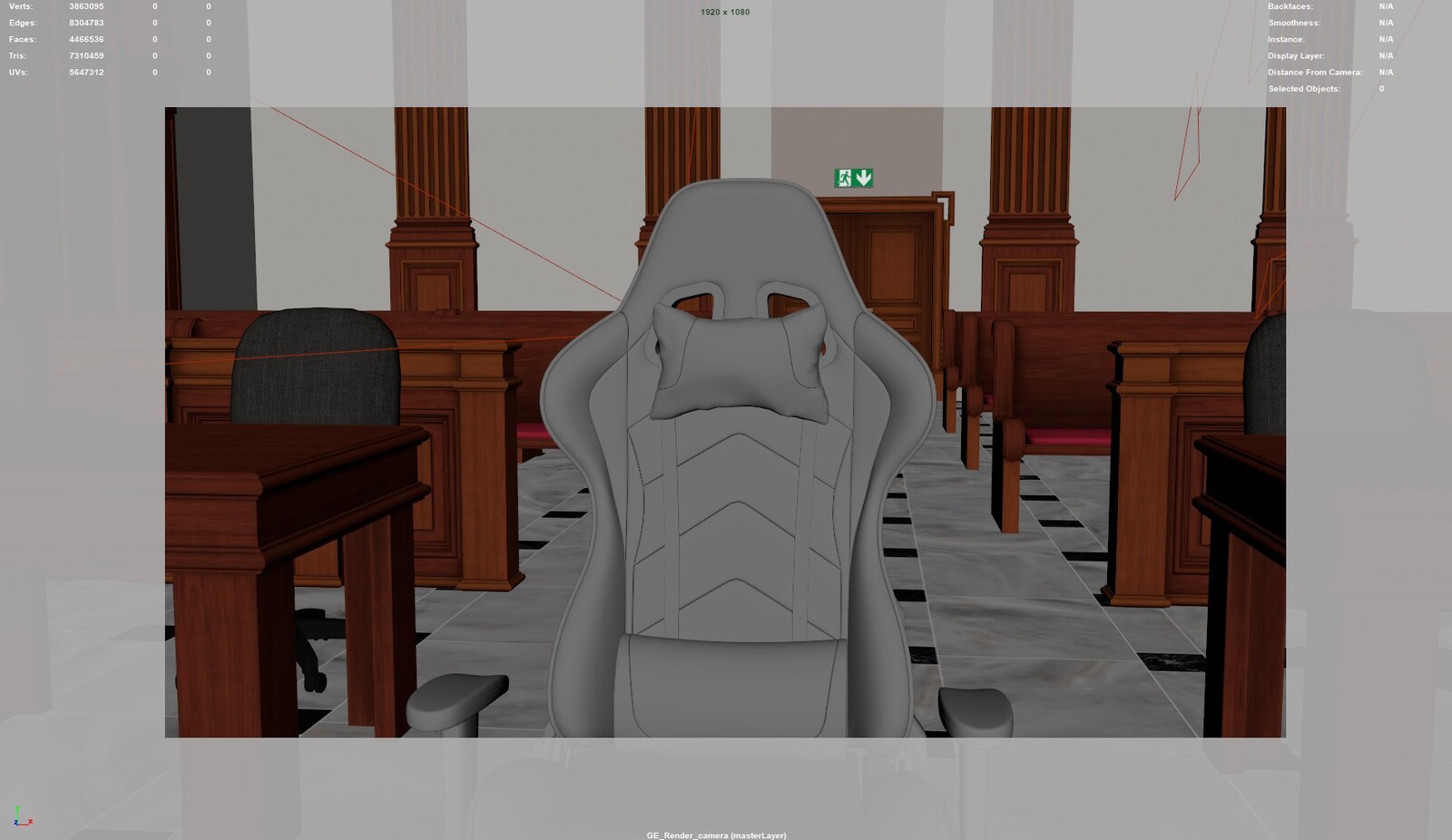Maya viewport 5