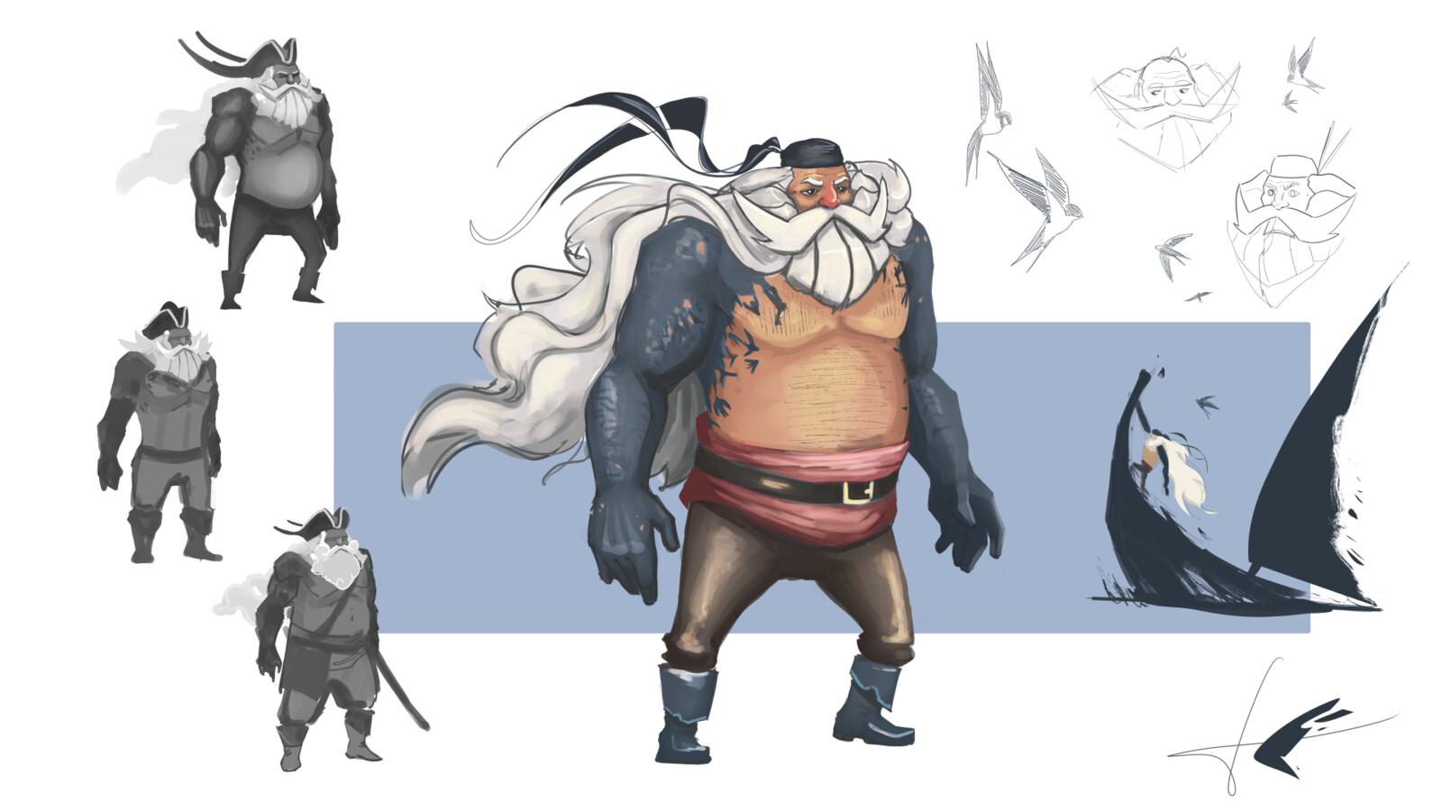 Sailor concept art