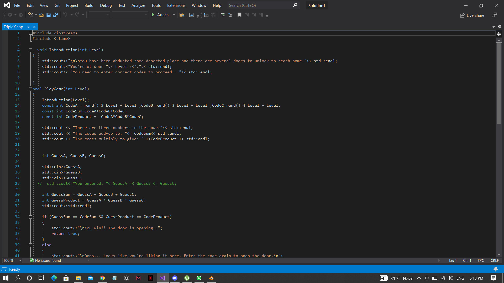 ArtStation - Triple X : A C++ game