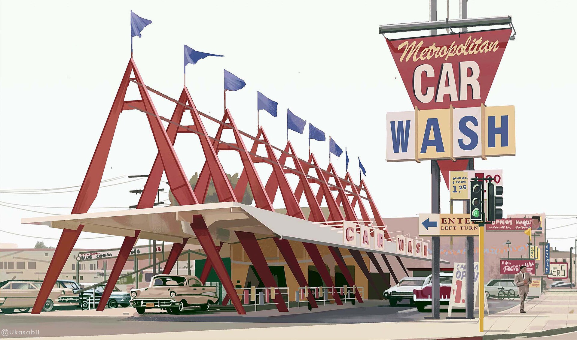 ArtStation Metropolitan Car Wash