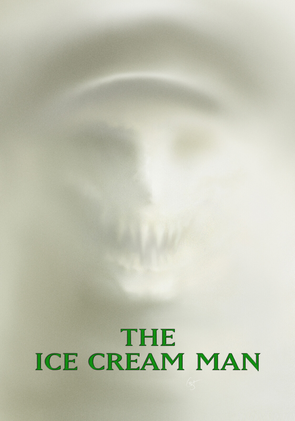 ICE CREAM MAN AND FRIGHTENERS CROSSOVER
Inspired by the movie "The Ice Cream Man" and "The Frighteners" 

