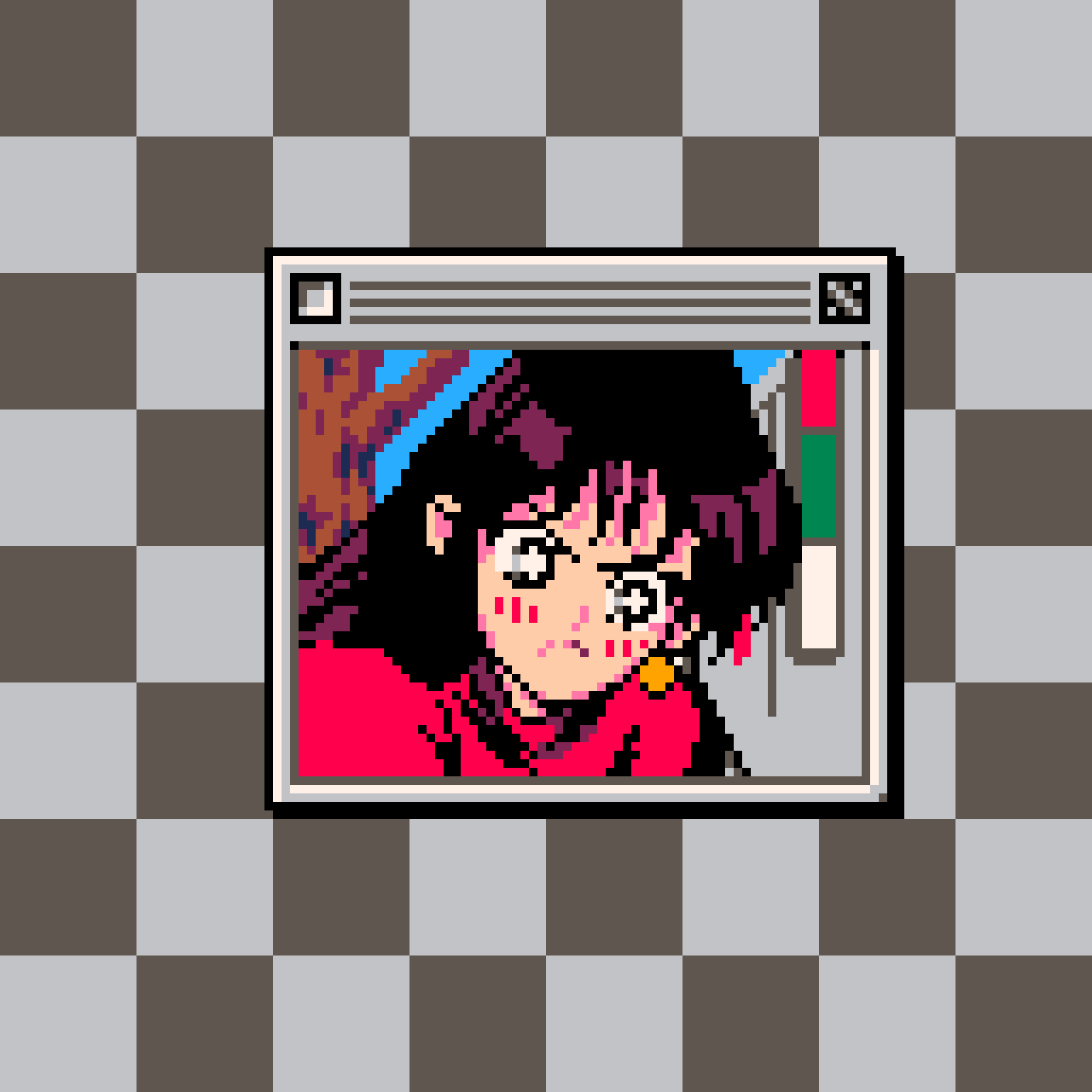 mars panel redraw in pico-8 palette