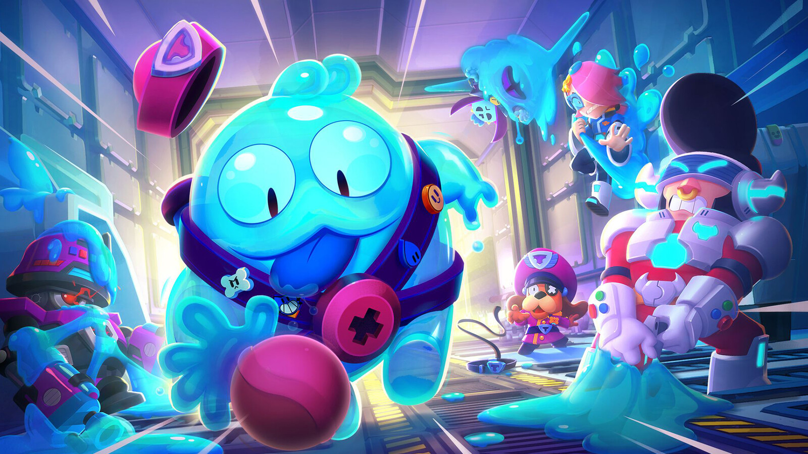 Ocellus SERVICES Brawl Stars Squeak Star Power Illustration