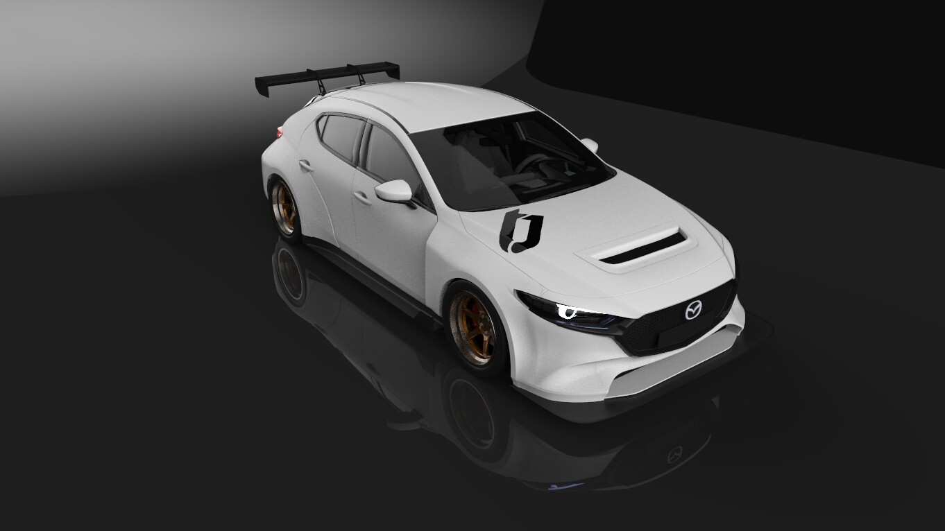 ArtStation 2020 MAZDA3 TCR