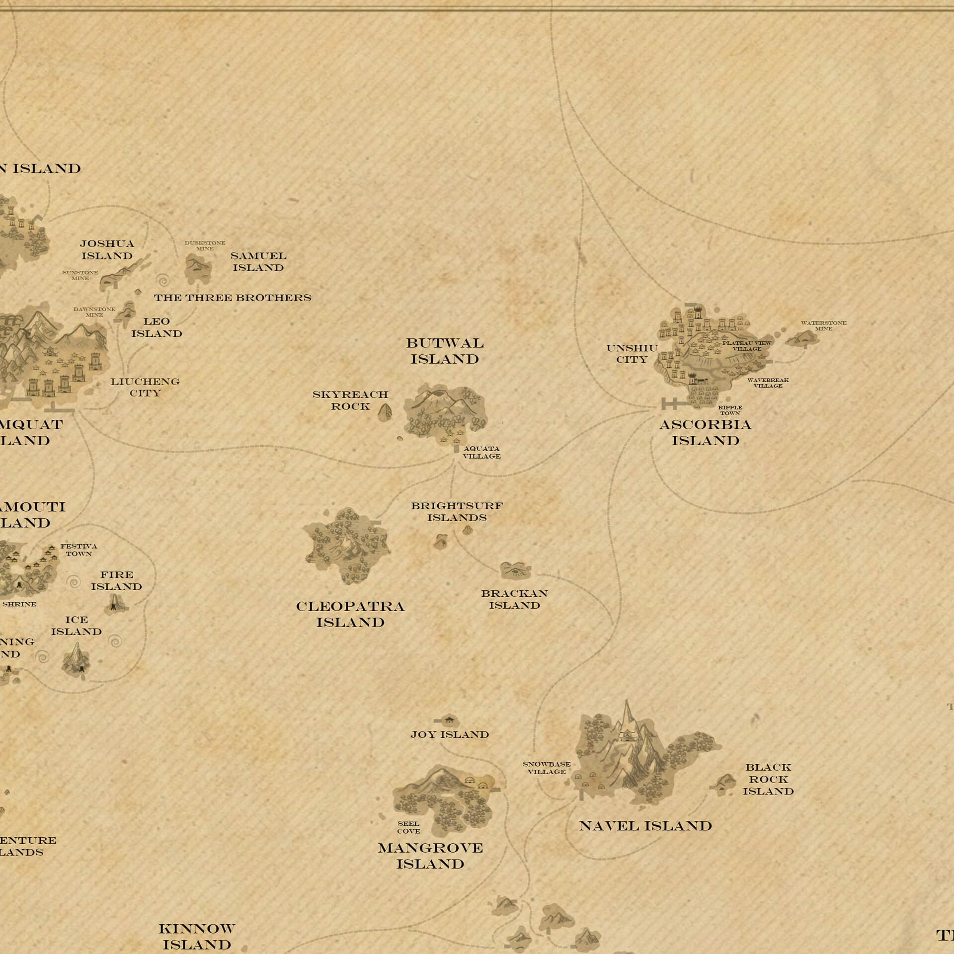 Pokémon World Map Kanto Johto Hoenn Sinnoh Orange Islands Sevii
