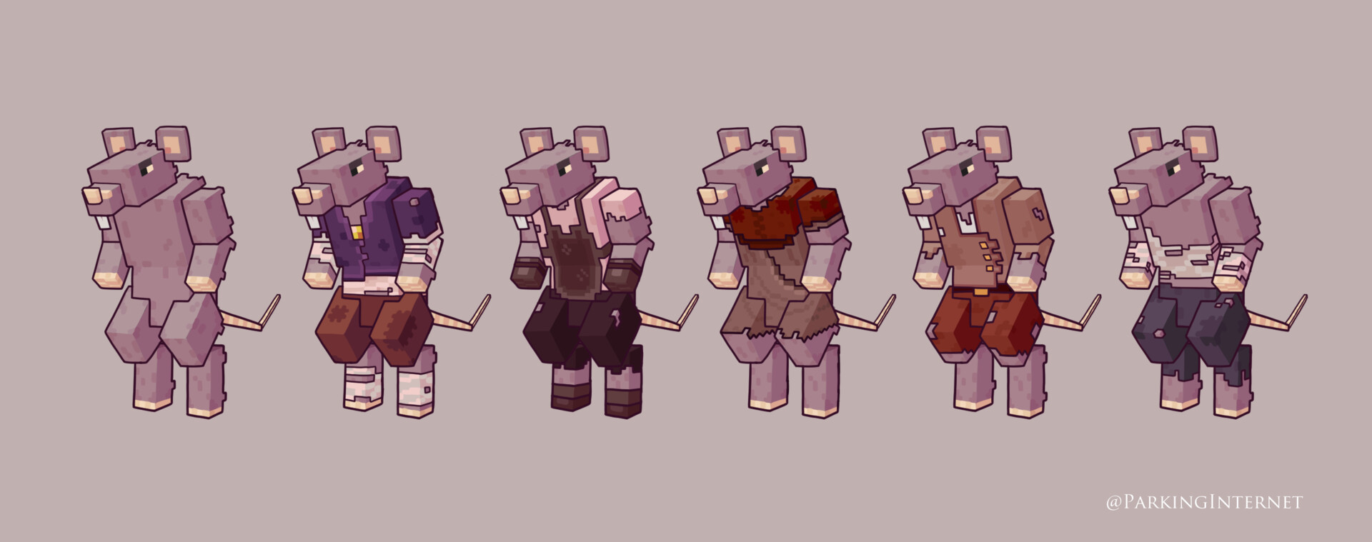 ArtStation Crypts & Creepers Mob Concepts