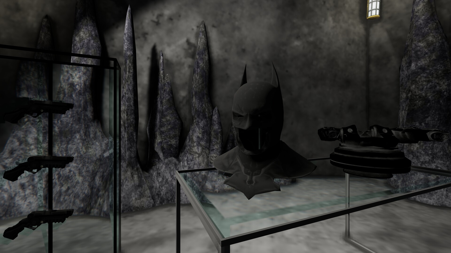 batcave batman begins