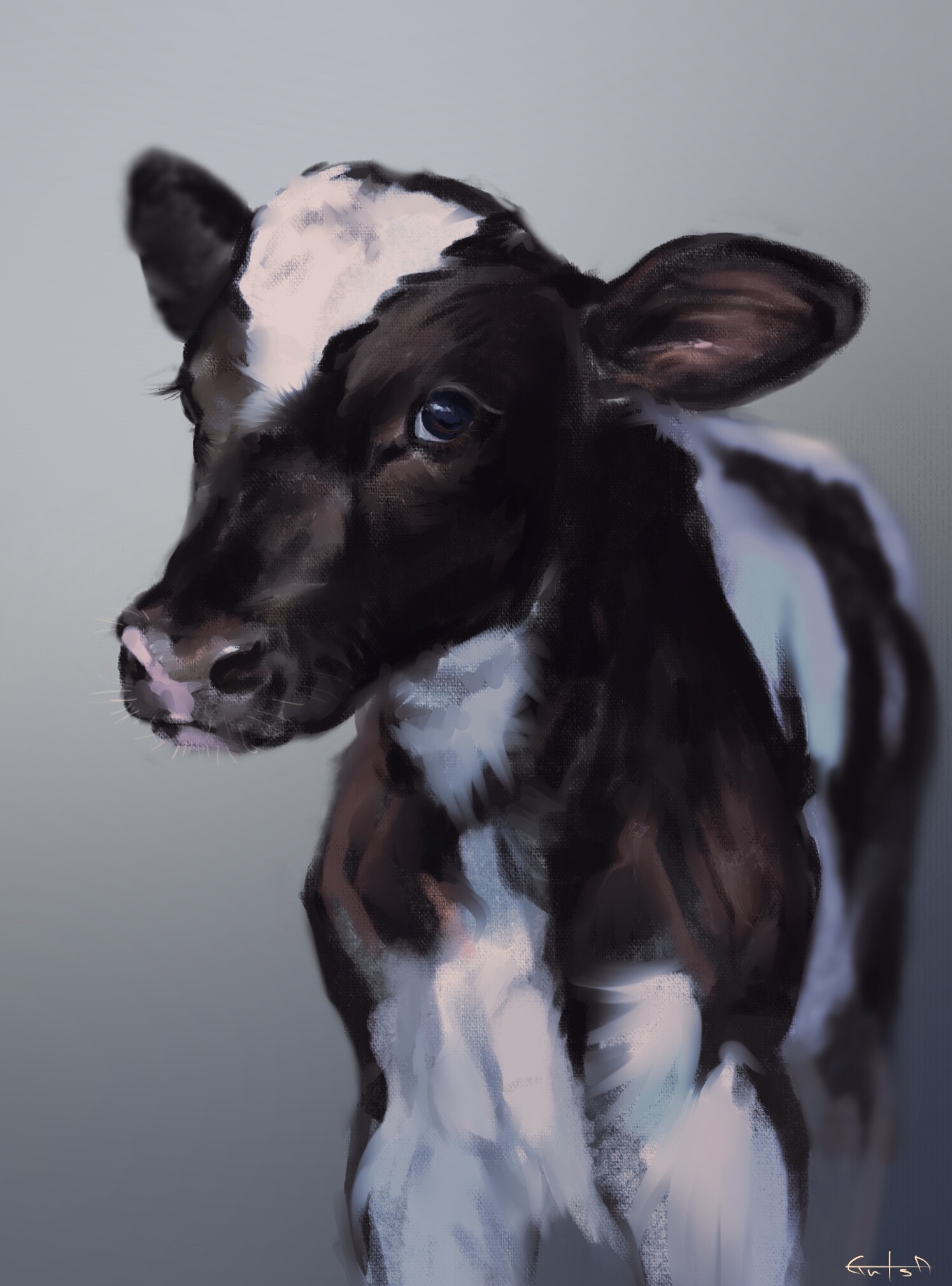 ArtStation - little calf