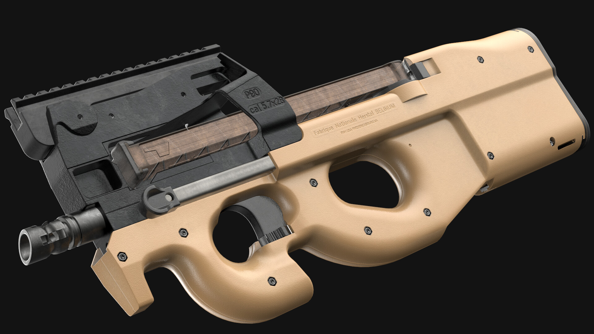 fn p90 cephane