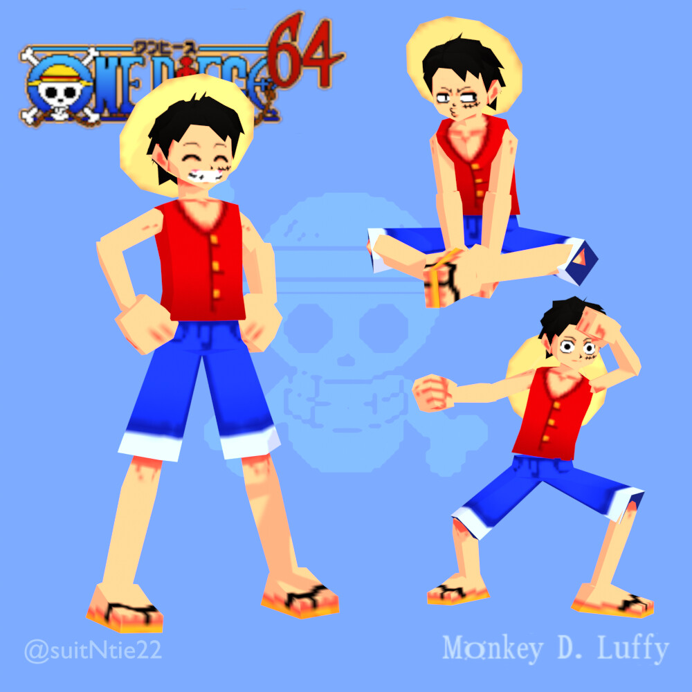 ArtStation - Monkey D. Luffy / One Piece