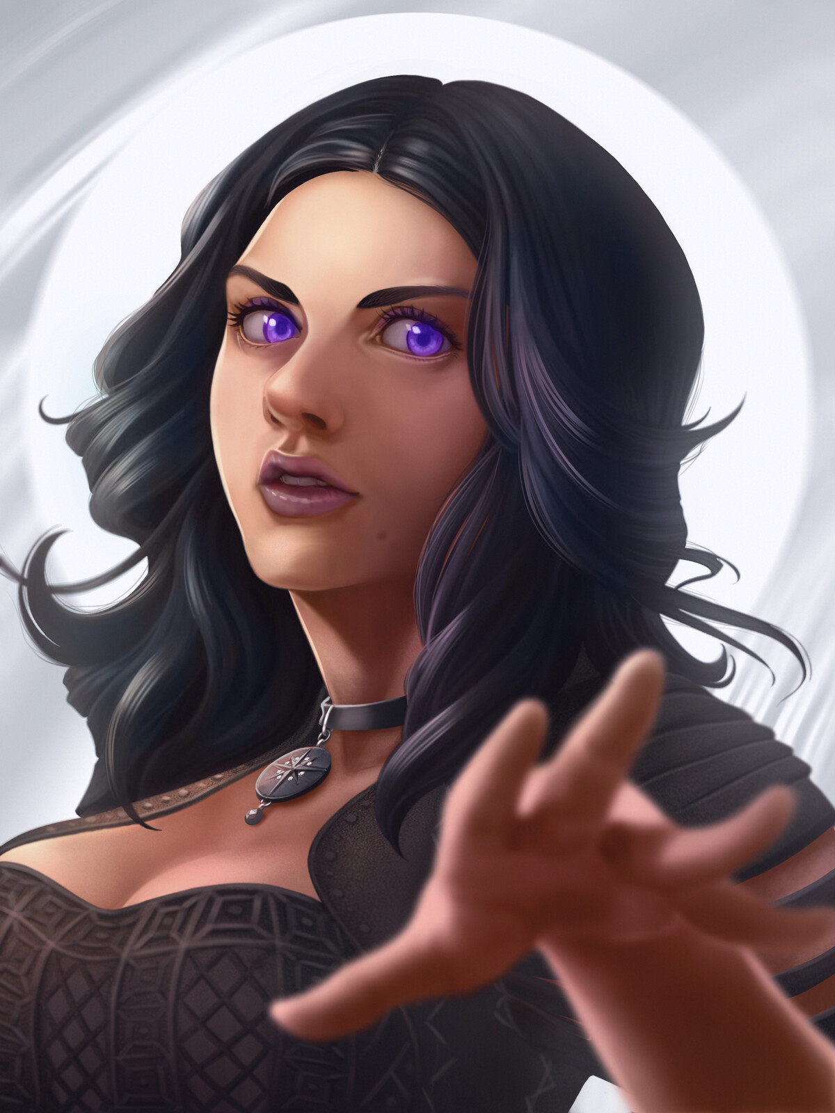 Yennefer of Vengerberg (Witcher fanart)