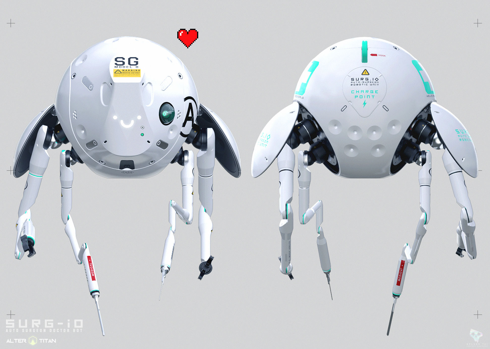 Meet SURG-IO! Your personal medic assistant!