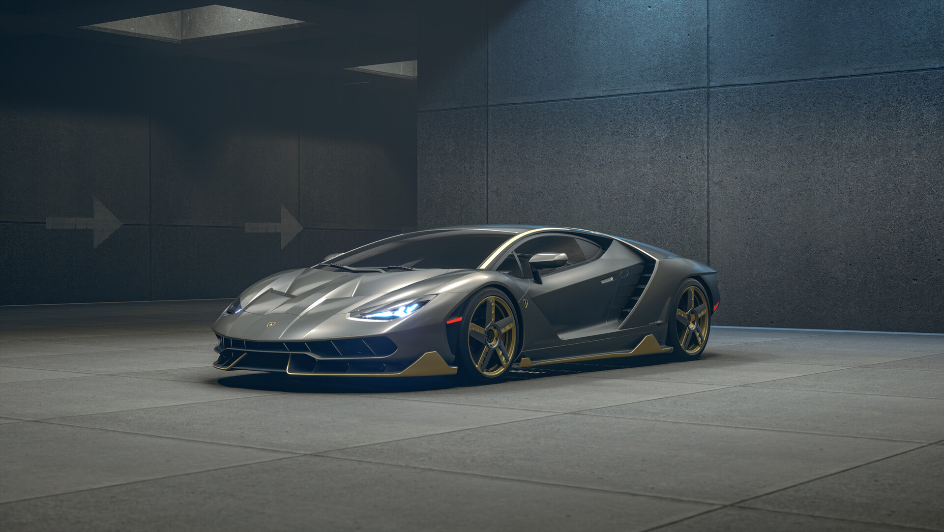 ArtStation - Lamborghini Centenario Automotive For Lighting and rendering  study