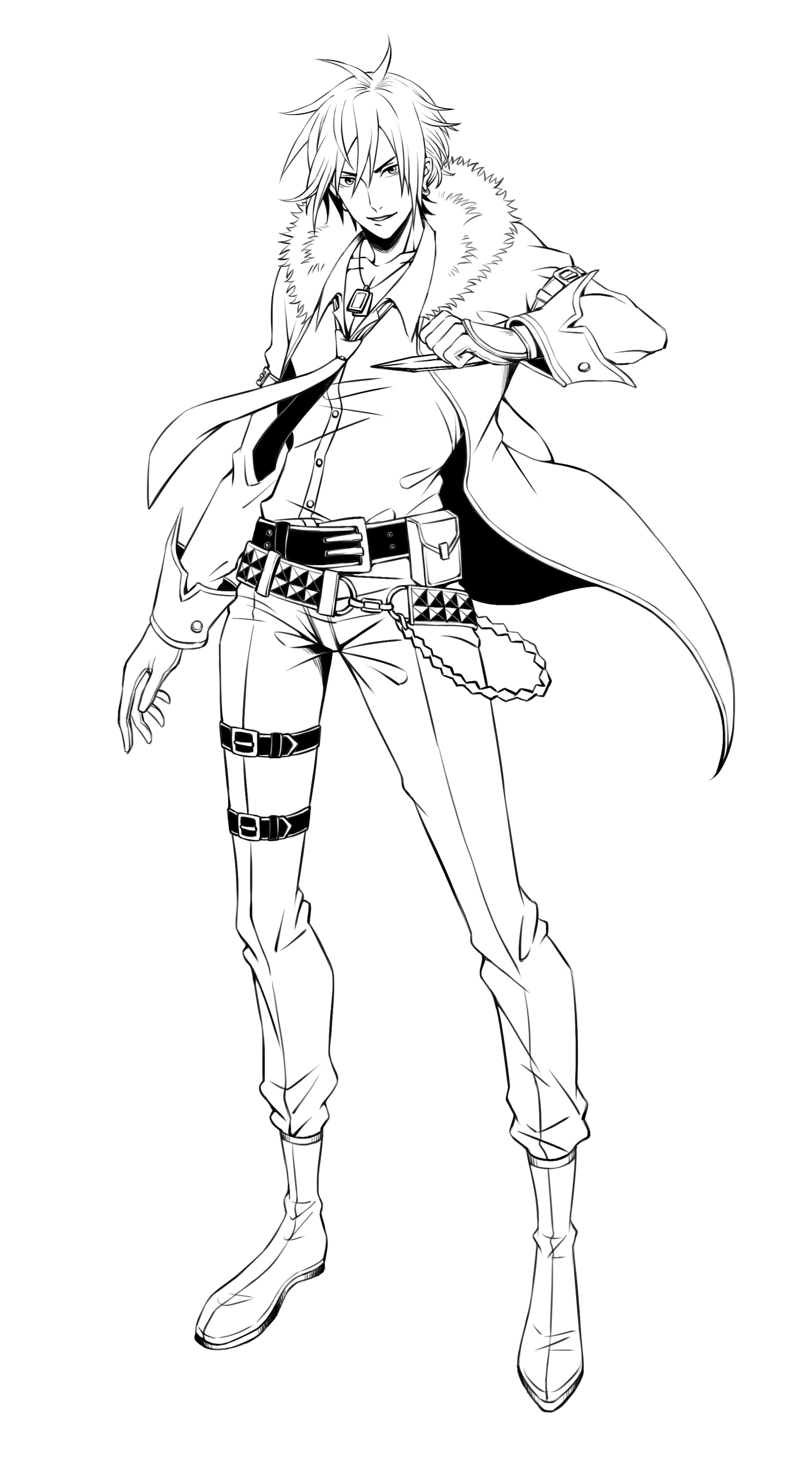 ArtStation - Character Line Art Compilation