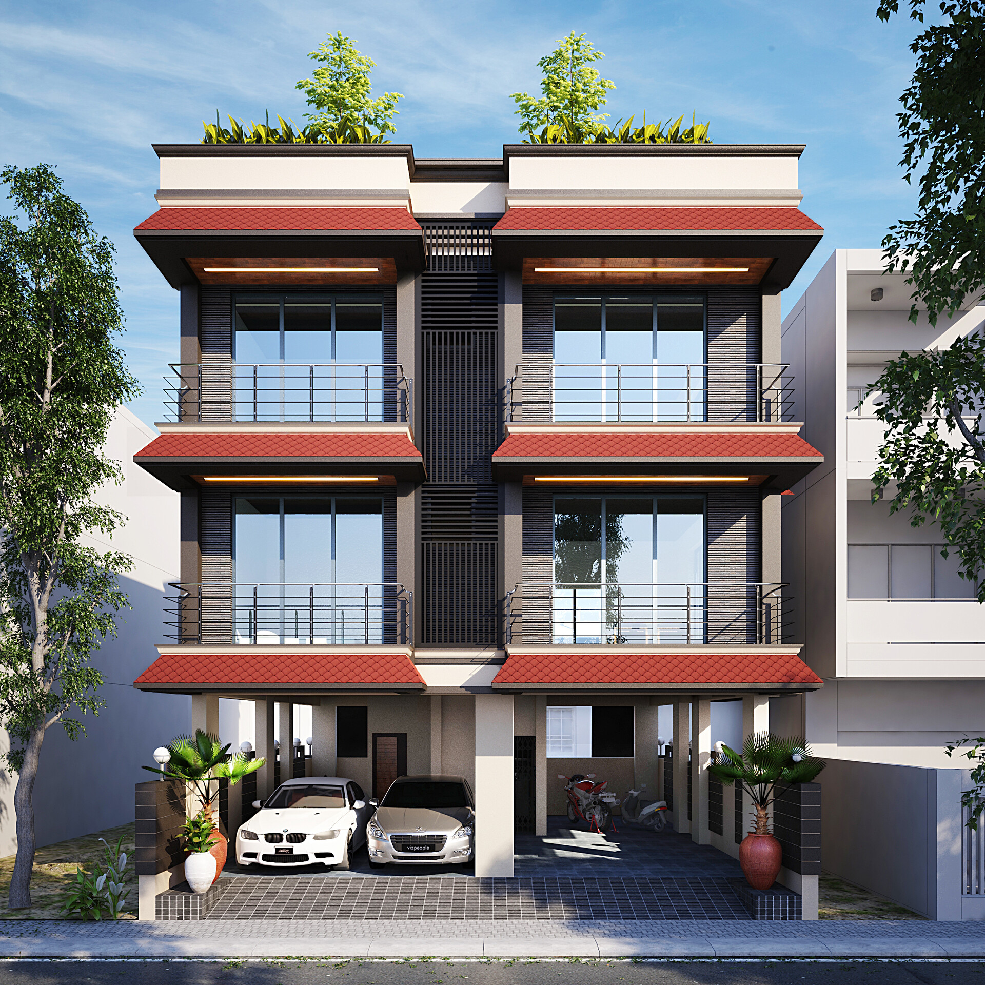 ArtStation Mr. Prakash Vasant Patil Bungalow