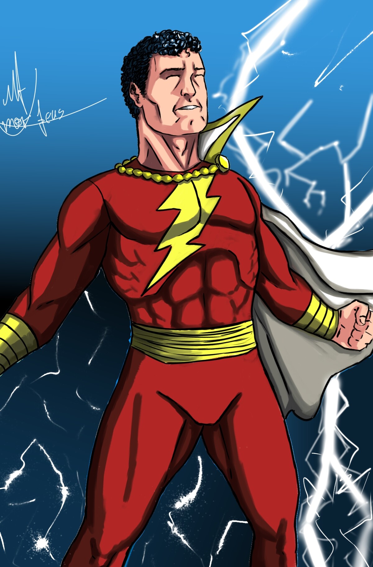 ArtStation - Captain Marvel/Shazam- DC Comics