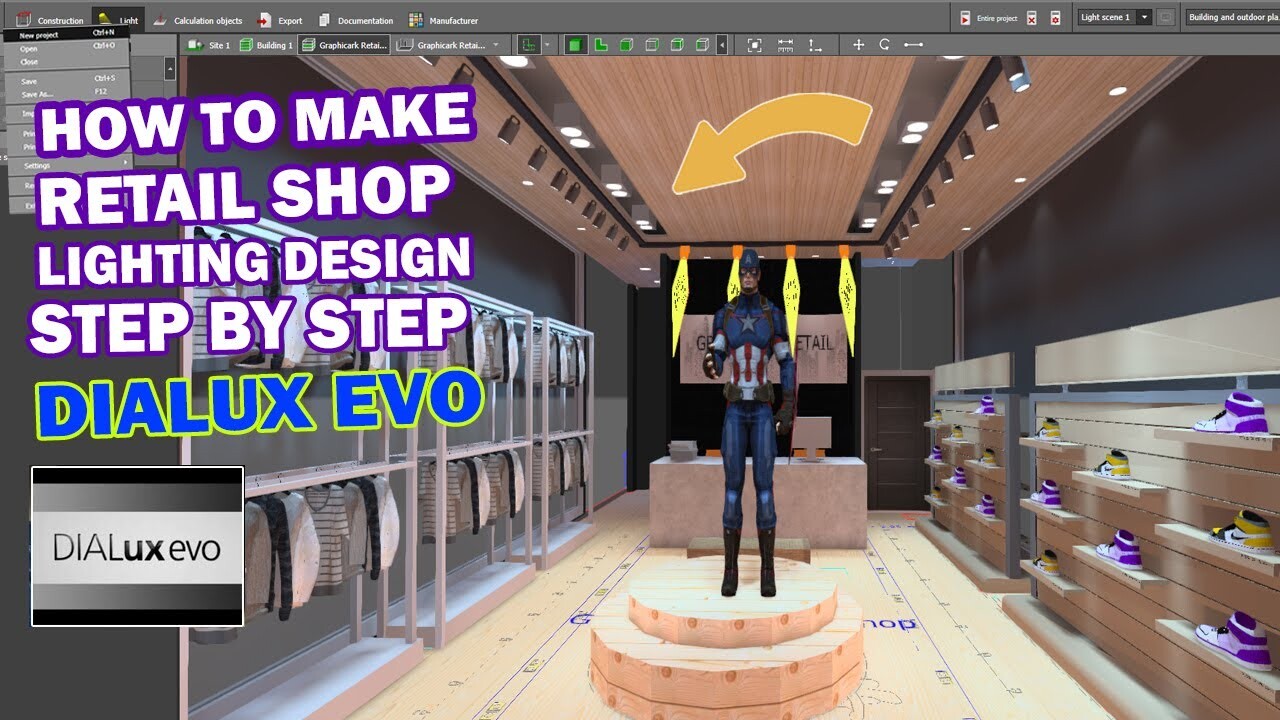Graphicark Lighting Design HOW TO MAKE RETAIL SHOP LIGHTING DESIGN