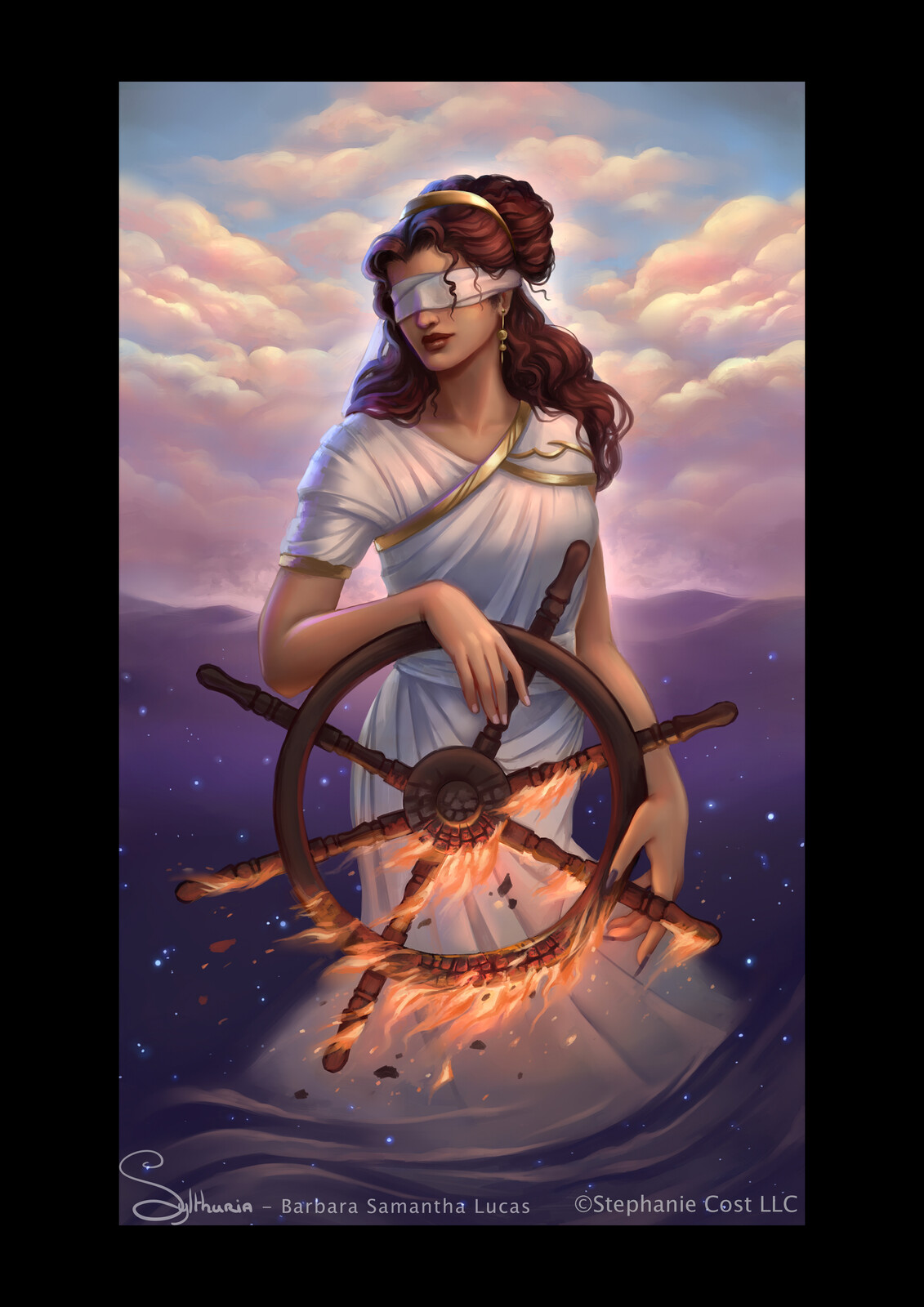 Card Art-The Wheel of Fortune