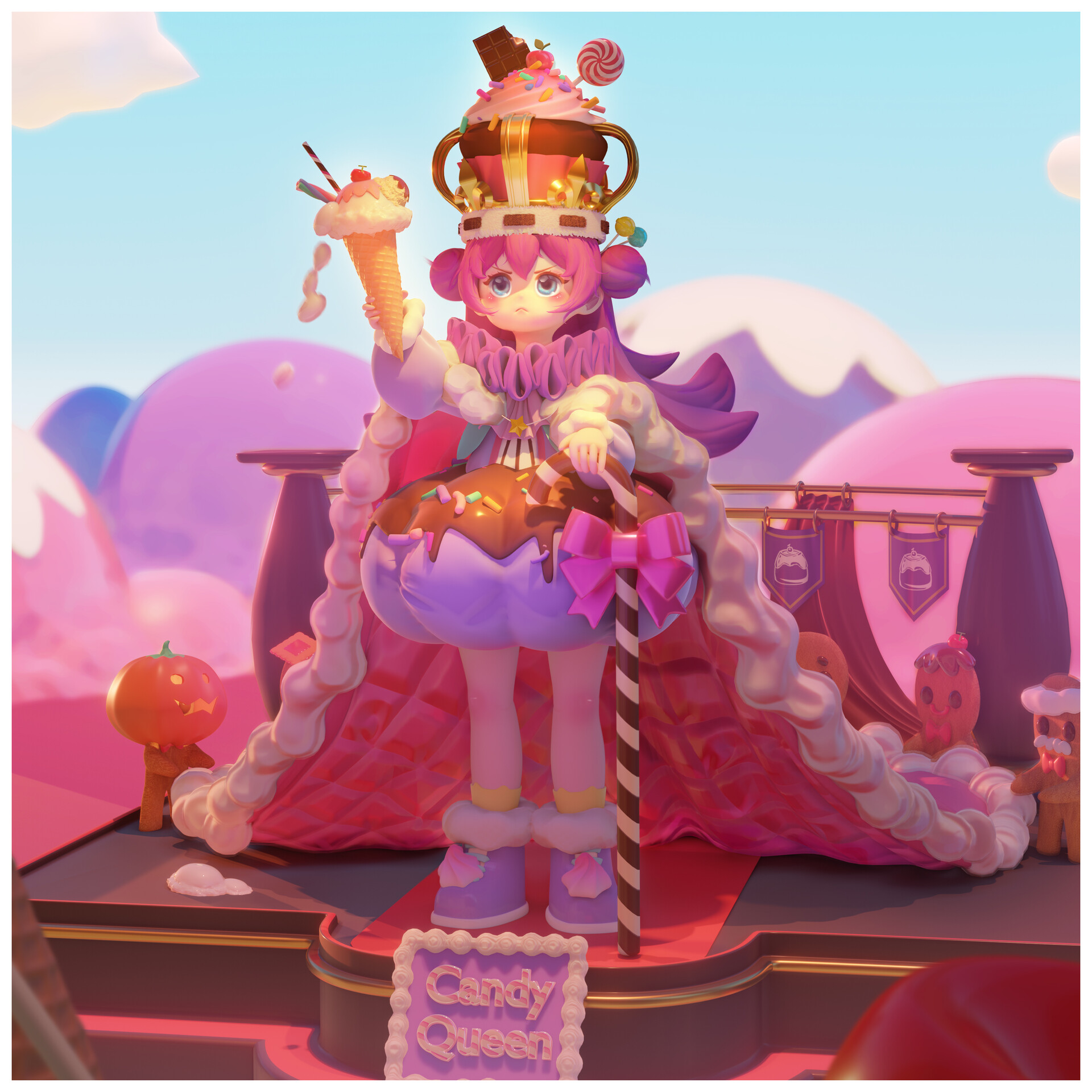 Artstation Candy Queen