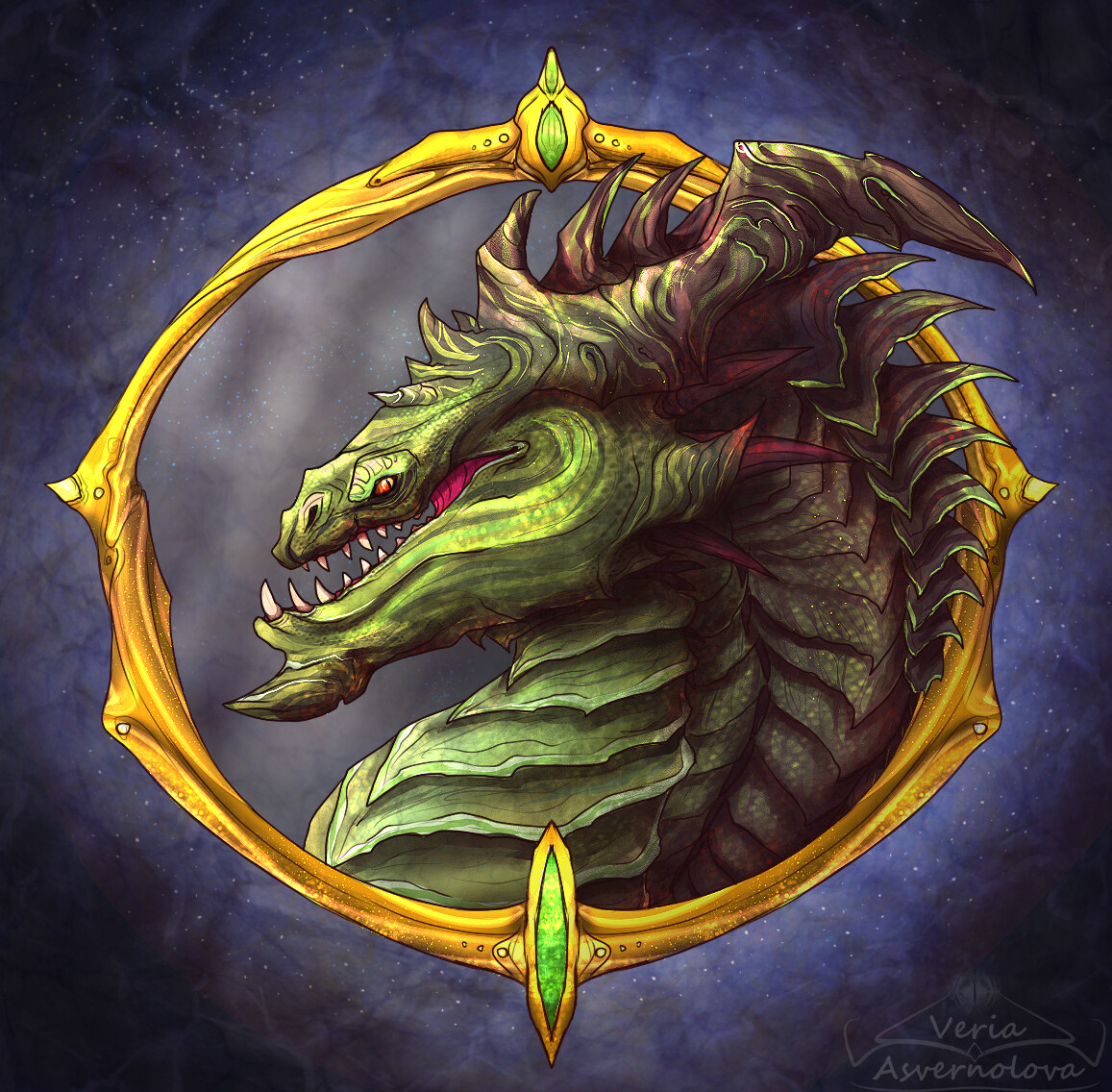 ArtStation - Unknown Dragon Icon